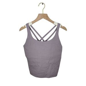 HeyNuts Longline Size Small Wirefree Sports Bra Workout Tank Top Gym